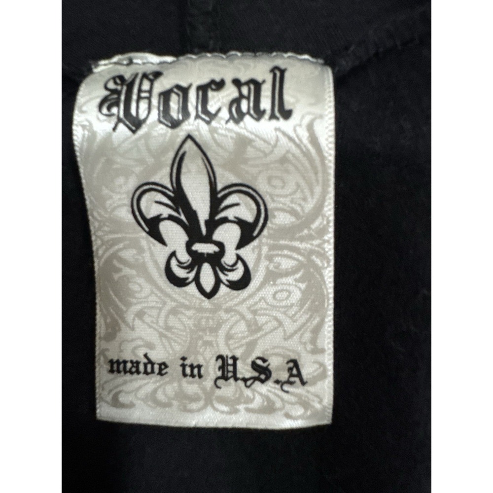 Vocal Cardigan Womens XL Black Dark Fairy Avant Garde Whimsigoth Fringe - Picture 13 of 15